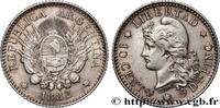 ARGENTINA 10 Centavos ARGENTINA 1882 (18mm, 2,46g, 6h) -