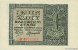 POLAND 1 Zloty POLAND 1 Zloty 1941 AU -