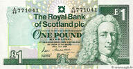 SCOTLAND 1 Pound 1989 SCOTLAND 1 Pound 1989 UNC ST 29.33 US$ Tax included +  21.12 US$ shipping