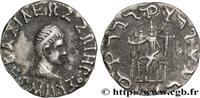 Hellenistic 2 (188 BC to 30 BC) Drachme bilingue BACTRIA - BACTRIAN KINGDOM - HERMAEUS Atelier incertain du Gandhara c. 55-45 AC. (16,5mm, 2,42g, 11h) -