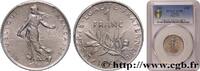 FRANCE 1 franc Semeuse, nickel V REPUBLIC Paris 1961 (24mm, 6g, 6h) -