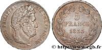 FRANCE 5 francs IIe type Domard LOUIS-PHILIPPE I Strasbourg 1833 (37mm, 24,68g, 6h) -