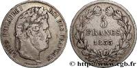 FRANCE 5 francs IIe type Domard LOUIS-PHILIPPE I Bayonne 1833 (37mm, 24,61g, 6h) -