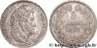 FRANCE 5 francs IIe type Domard LOUIS-PHILIPPE I Bordeaux 1834 (37mm, 24,91g, 6h) -