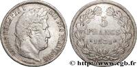 FRANCE 5 francs Ier type Domard, tranche en relief LOUIS-PHILIPPE I Paris 1831 (37mm, 24,82g, 6h) -