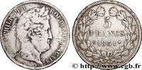 FRANCE 5 francs Ier type Domard, tranche en relief LOUIS-PHILIPPE I La Rochelle 1831 (37mm, 24,42g, 6h) -
