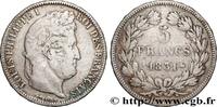 FRANCE 5 francs Ier type Domard, tranche en relief LOUIS-PHILIPPE I Bordeaux 1831 (37mm, 24,71g, 6h) -