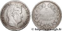 FRANCE 5 francs Ier type Domard, tranche en relief LOUIS-PHILIPPE I Perpignan 1831 (37mm, 24,76g, 6h) -