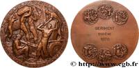 FRANCE Médaille, Fédération nationale des entreprises à c ENTREPRISES 1970 (79,5mm, 259,39g, 12h) -