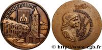 FRANCE Médaille, Voeux de bonheur AMOUR ET MARIAGE 50 - Querqueville n.d. (69,50mm, 178,82g, 12h) -