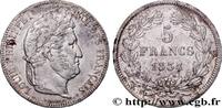 FRANCE 5 francs IIe type Domard LOUIS-PHILIPPE I Lille 1837 (37mm, 24,81g, 6h) -