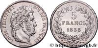 FRANCE 5 francs IIe type Domard LOUIS-PHILIPPE I Paris 1838 (37mm, 24,94g, 6h) -