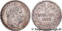 FRANCE 5 francs IIe type Domard LOUIS-PHILIPPE I Rouen 1838 (37mm, 24,82g, 6h) -