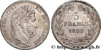 FRANCE 5 francs IIe type Domard LOUIS-PHILIPPE I Strasbourg 1839 (37,18mm, 24,87g, 6h) -