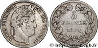 FRANCE 5 francs IIe type Domard LOUIS-PHILIPPE I Lyon 1839 (37mm, 24,53g, 6h) -