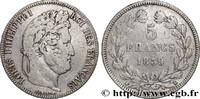 FRANCE 5 francs IIe type Domard LOUIS-PHILIPPE I Bordeaux 1839 (37mm, 24,76g, h) -
