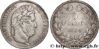 FRANCE 5 francs IIe type Domard LOUIS-PHILIPPE I Bordeaux 1839 (37mm, 24,82g, h) -