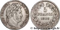 FRANCE 5 francs IIe type Domard LOUIS-PHILIPPE I Lille 1839 (37mm, 24,91g, 6h) -