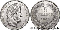 FRANCE 5 francs IIIe type Domard LOUIS-PHILIPPE I Lille 1845 (37mm, 24,90g, 6h) -
