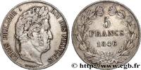 FRANCE 5 francs IIIe type Domard LOUIS-PHILIPPE I Paris 1846 (37,19mm, 24,95g, 6h) -