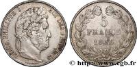 FRANCE 5 francs IIIe type Domard LOUIS-PHILIPPE I Paris 1846 (37,19mm, 24,84g, 6h) -