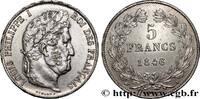 FRANCE 5 francs IIIe type Domard LOUIS-PHILIPPE I Paris 1846 (37,19mm, 24,95g, 6h) -