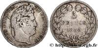 FRANCE 5 francs IIe type Domard LOUIS-PHILIPPE I Toulouse 1835 (37mm, 24,52g, 6h) -