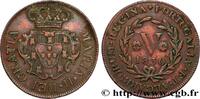 AZORES 5 Reis Marie II AZORES 1830 (29,5mm, 5,58g, 12h) -