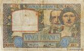 FRANCE 20 Francs TRAVAIL ET SCIENCE FRANCE 20 Francs TRAVAIL ET SCIENCE 1941 F -