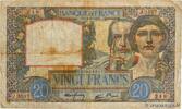 FRANCE 20 Francs TRAVAIL ET SCIENCE FRANCE 20 Francs TRAVAIL ET SCIENCE 1941 F- -