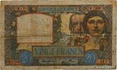 FRANCE 20 Francs TRAVAIL ET SCIENCE FRANCE 20 Francs TRAVAIL ET SCIENCE 1942 VG -