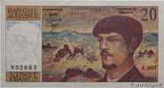 FRANCE 20 Francs DEBUSSY FRANCE 20 Francs DEBUSSY 1981 VF+ -