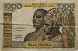 1000 Francs 1977 WEST AFRIKANISCHE STAATEN WEST AFRIKANISCHE STAATEN 1000 Francs 1977 S S