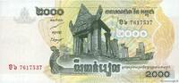 CAMBODIA 2000 Riels CAMBODIA 2000 Riels 2007 UNC -