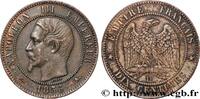 FRANCE Dix centimes Napoléon III, tête nue, anciennement SECOND EMPIRE Lyon 1856 (30mm, 10,17g, 6h) -