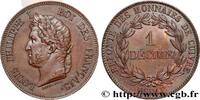 FRANCE Essai de 1 décime en cuivre, poids léger LOUIS-PHILIPPE I Paris 1840 (31mm, 9,84g, 6h) -
