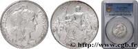 FRANCE Essai de 5 centimes Daniel-Dupuis, flan en argent III REPUBLIC 1908 (25mm, 5,9g, 6h) -