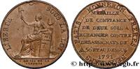 FRANCE Monneron de 2 sols à la Liberté REVOLUTION COINAGE / CONFIANCE (MONNAIES DE…) Birmingham, Soho 1791 (32mm, 18,54g, 6h) -