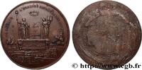 FRANCE Médaille, Liberté et Égalité, patronnes des frança LA CONVENTION n.d. (73,5mm, 78,27g, 12h) -