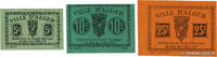 ALGERIA 5, 10 et 25 Centimes Lot ALGERIA 5, 10 et 25 Centimes Lot 1917 AU -