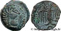 FRANCE Bronze à l’aigle et à la rouelle, tête à droite GALLIA - CARNUTES (Beauce area) Chartres (28) c. 52 AC. (16mm, 3,23g, 2h) -