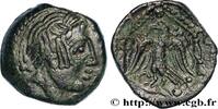 FRANCE Bronze PIXTILOS classe VIII à l’oiseau dans le tem GALLIA - CARNUTES (Beauce area) Chartres (28) c. 40-30 AC. (16mm, 3,83g, 9h) -