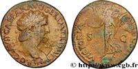 THE JULIO-CLAUDIANS (27 BC to 69 AD) Dupondius NERO Lyon 66 (28,5mm, 15,03g, 7h) -