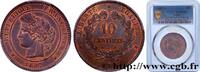 FRANCE 10 centimes Cérès III REPUBLIC Paris 1897 (30mm, 10g, 6h) -