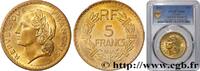 FRANCE 5 francs Lavrillier, bronze-aluminium PROVISIONAL GOVERNEMENT OF THE FRENCH REPUBLIC Castelsarrasin 1946 (31mm, 12g, 6h) -