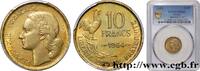 FRANCE 10 francs Guiraud IV REPUBLIC 1954 (19,98mm, 3g, 6h) -