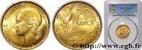 FRANCE 20 francs G. Guiraud IV REPUBLIC 1951 (23,5mm, 4g, 6h) -