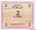 ITALY 2 Lire ITALY 2 Lire 1943 UNC- -