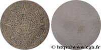 FRANCE Médaille, Calendrier Maya MONUMENTS ET HISTOIRE n.d. (79,5mm, 429,74g, 12h) -