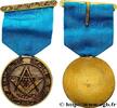 FRANCE Médaille, Loge Eole FRANC - MAÇONNERIE (1930) (111mm, 39,75g, 12h) -